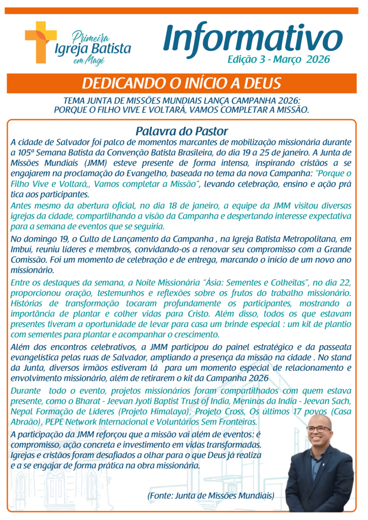 Boletim Informativo - Mar 2026