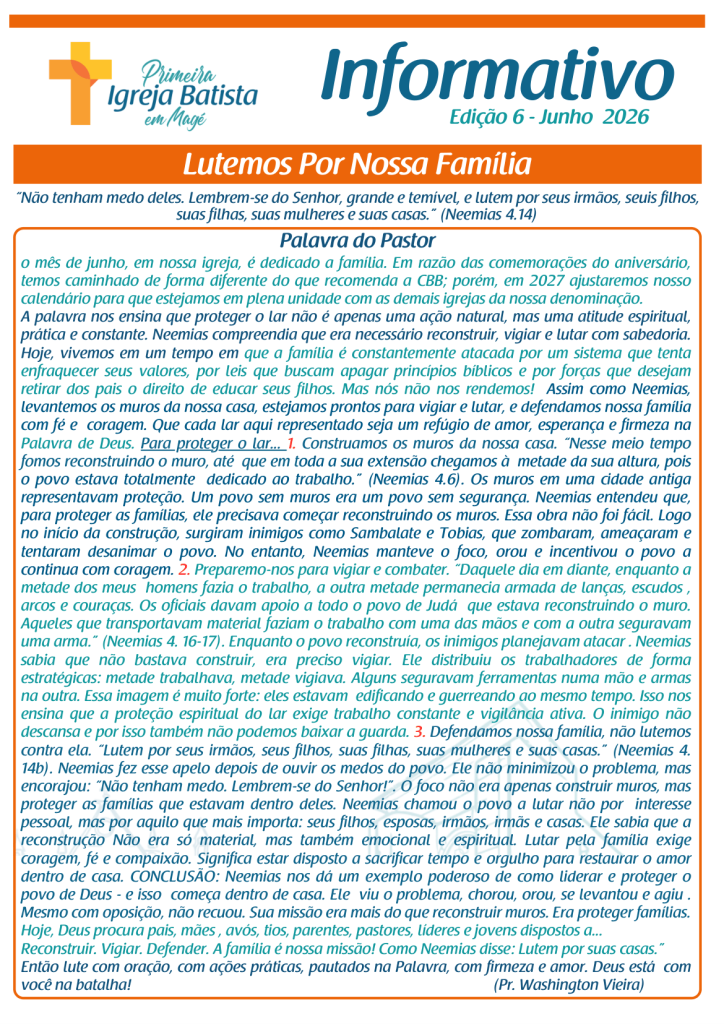 Boletim Informativo - Jun 26
