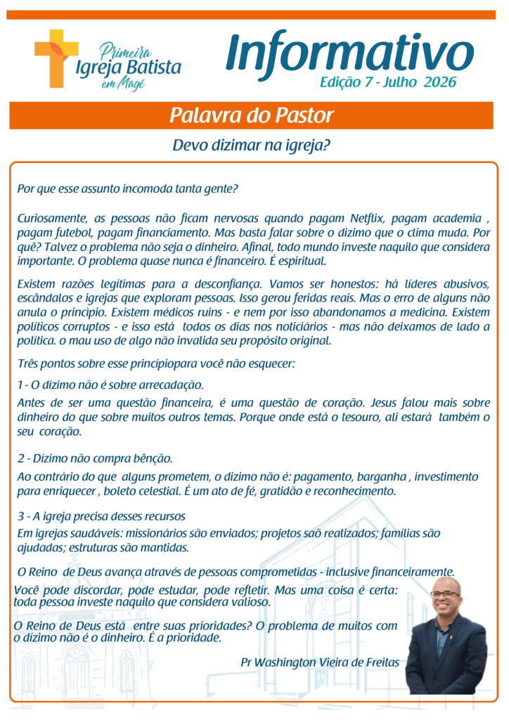 Boletim Informativo - Jul 26